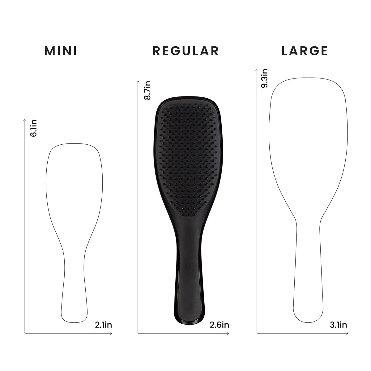TANGLE TEEZER Ultimate Detangler Brush lifestyle scene in bathroom