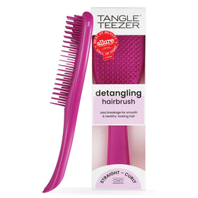 TANGLE TEEZER Ultimate Detangler Brush Raspberry front view
