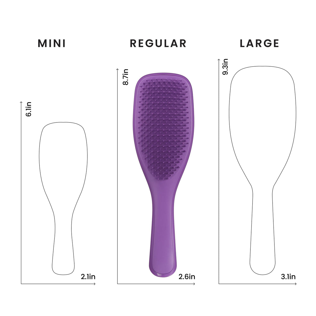 TANGLE TEEZER Ultimate Detangler Brush showing sustainable packaging