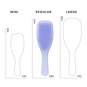TANGLE TEEZER Ultimate Detangler Brush with hair products