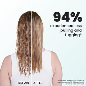 TANGLE TEEZER Ultimate Detangler Brush with hair products for distribution