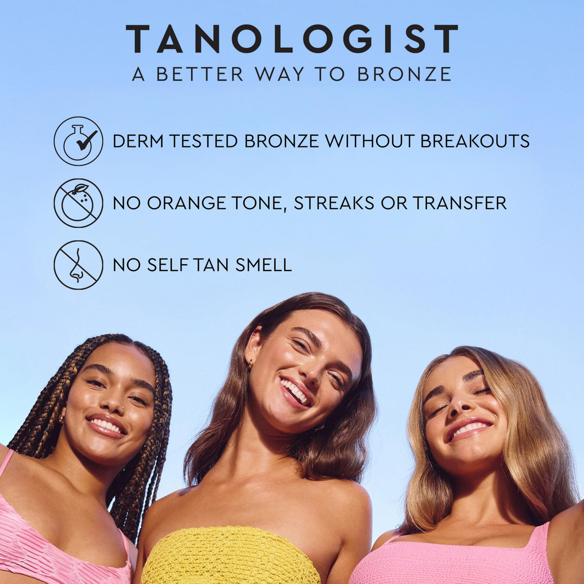 Tanologist Self Tan Water showing application on skin