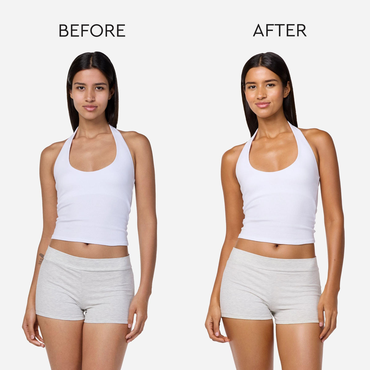 Tanologist Self Tanner Mousse Dark texture on skin