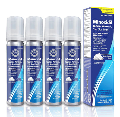 TARO Minoxidil 5% Topical Foam front view packaging