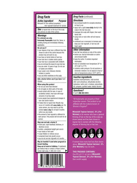 TARO Minoxidil 5% Topical Foam lifestyle scene on bathroom counter