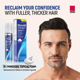 TARO Minoxidil for Men 5% 2.11 Oz back view