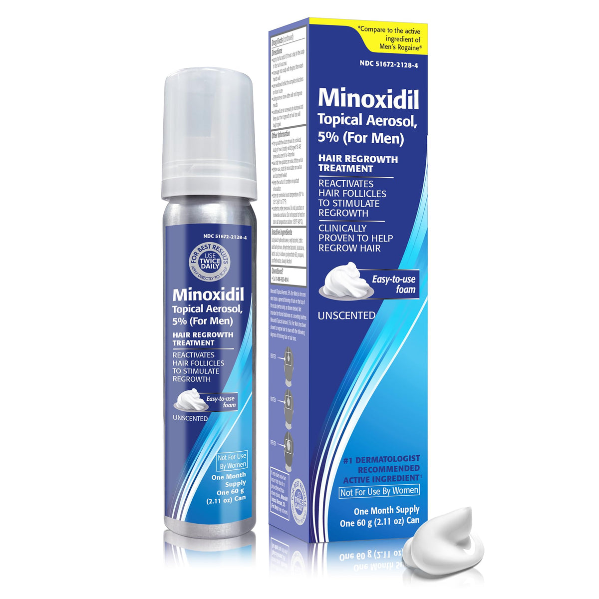 TARO Minoxidil for Men 5% 2.11 Oz front view