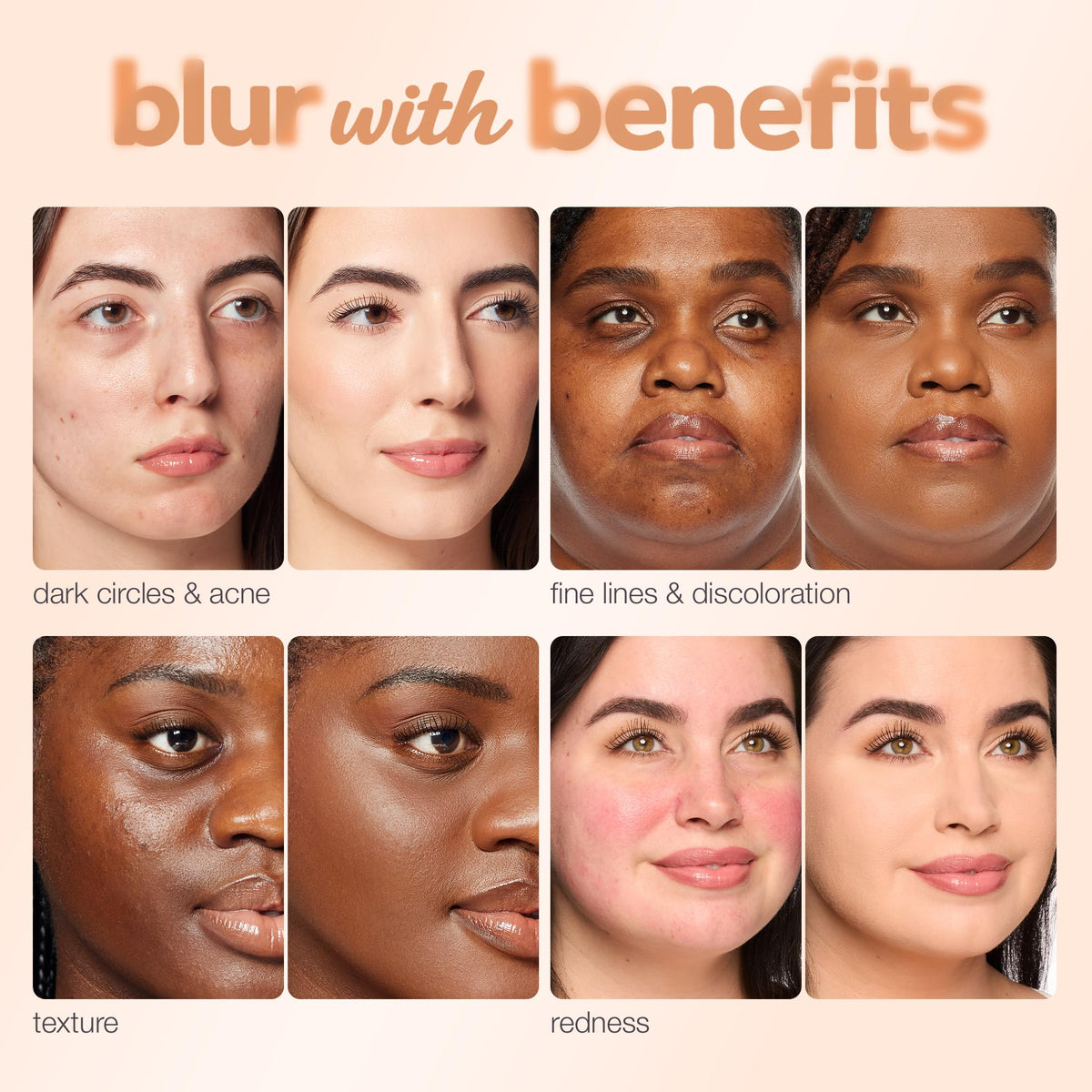 tarte BB Blur Tinted Moisturiser application with brush