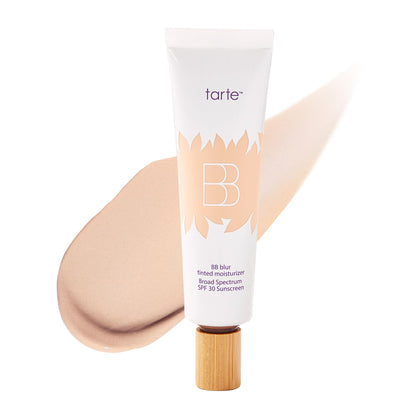 tarte BB Blur Tinted Moisturiser front view with packaging
