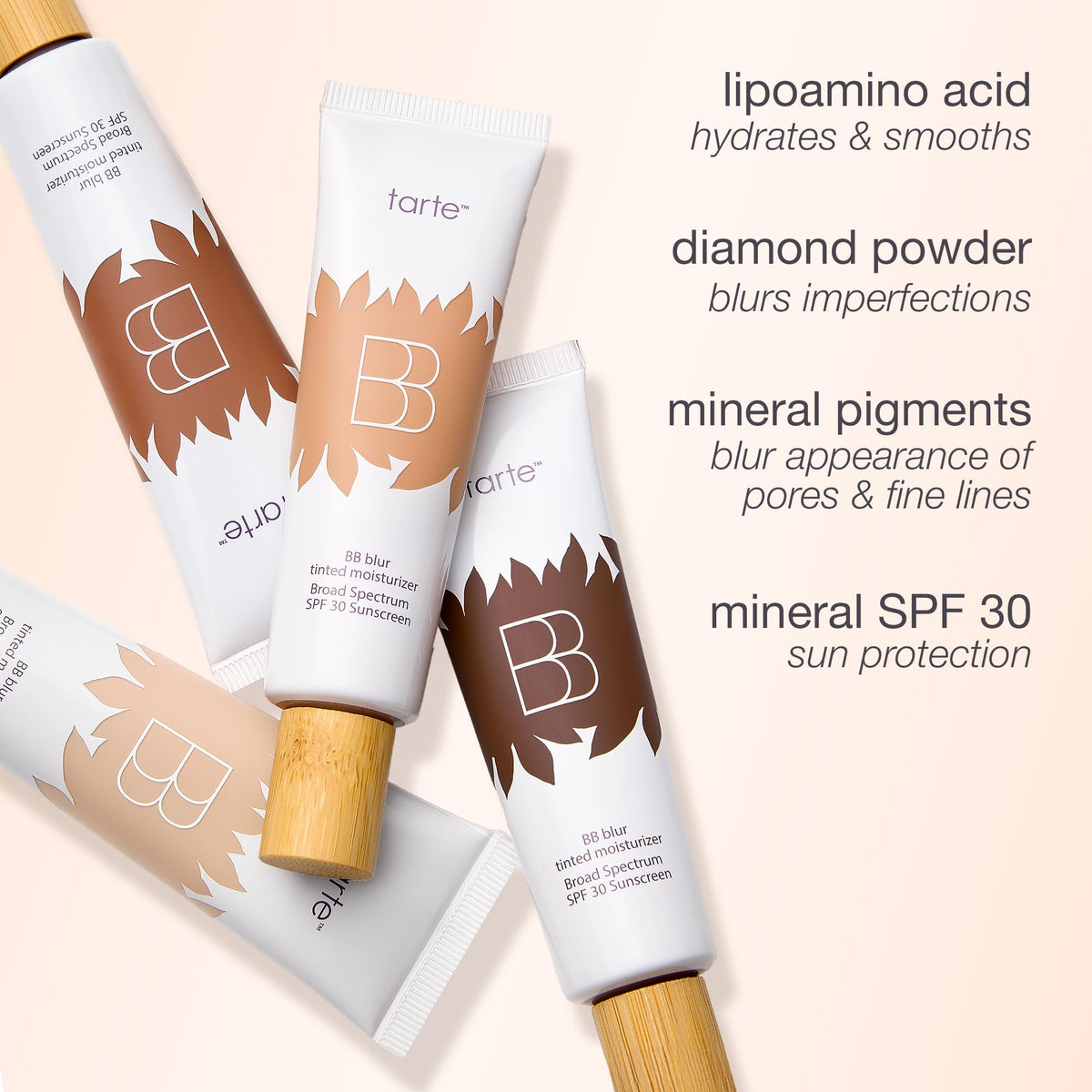 tarte BB Blur Tinted Moisturiser lifestyle scene on vanity
