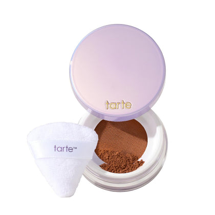 tarte Creaseless Setting Powder 41g Translucent Deep front view