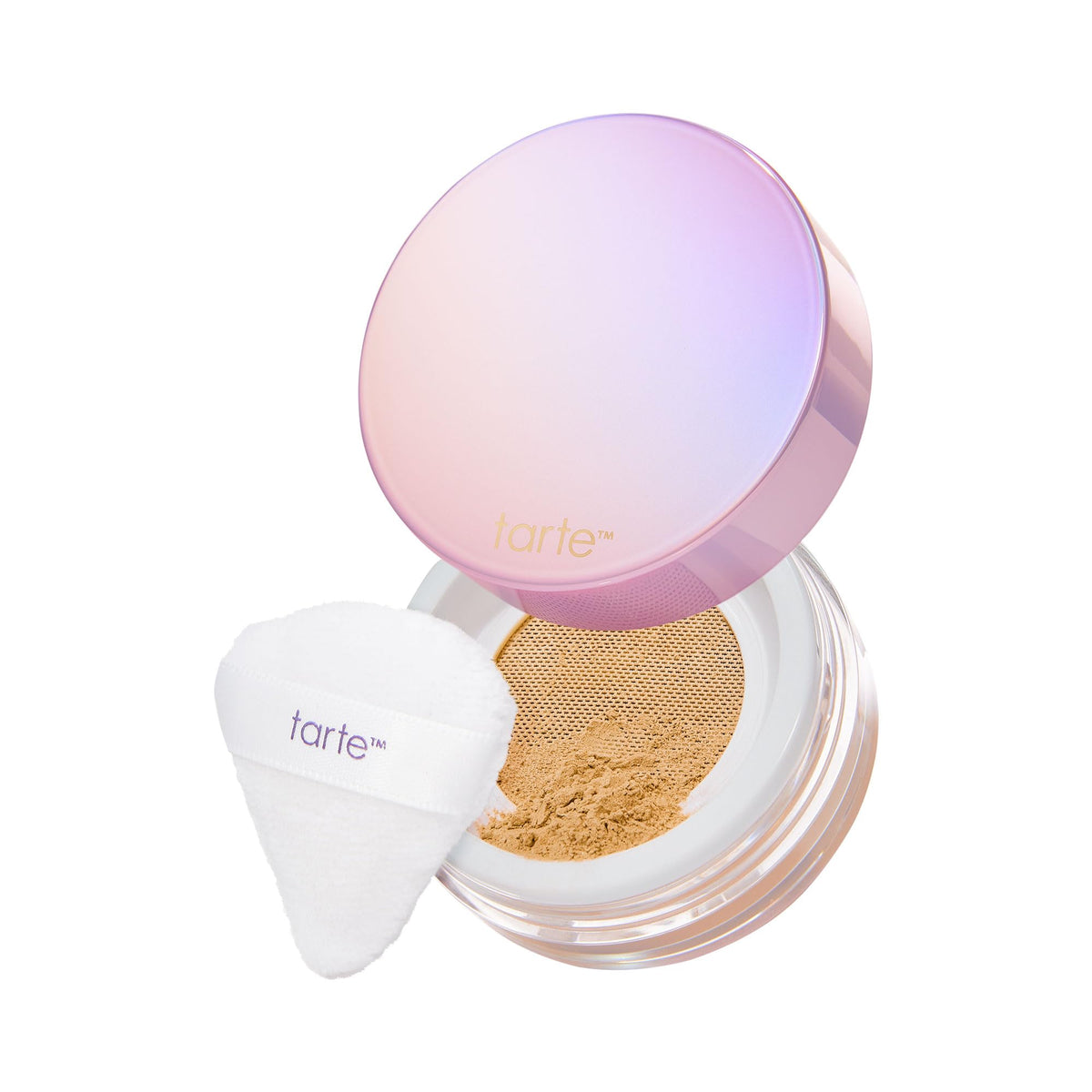 tarte Creaseless Setting Powder Honey 82g front view