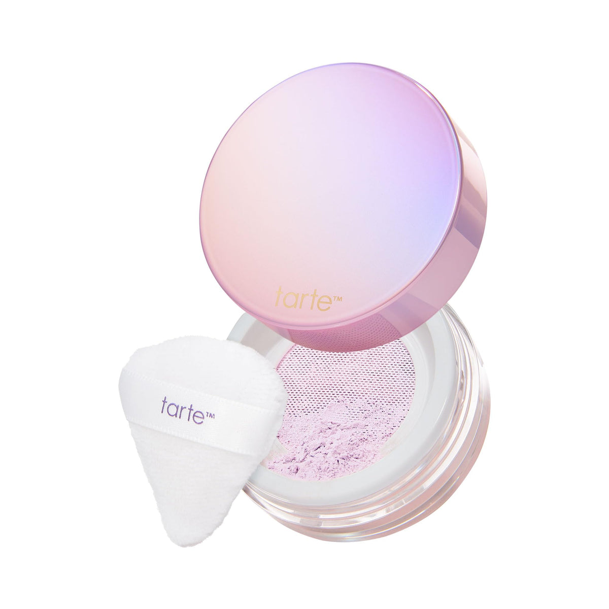 tarte Creaseless Setting Powder Lavender 82g front view