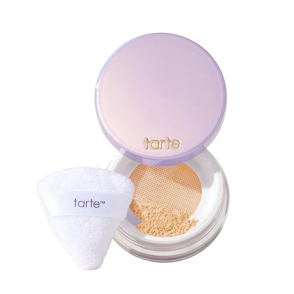 tarte Creaseless Setting Powder travel size front view