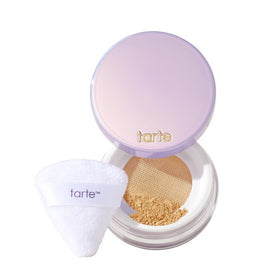 tarte Creaseless Setting Powder travel size in Honey shade