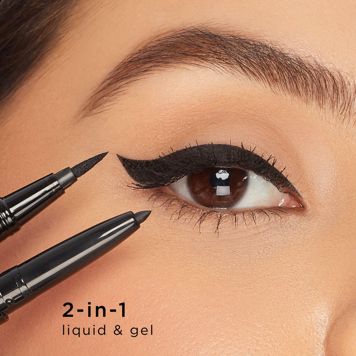 tarte Double Take Eyeliner on a vanity table