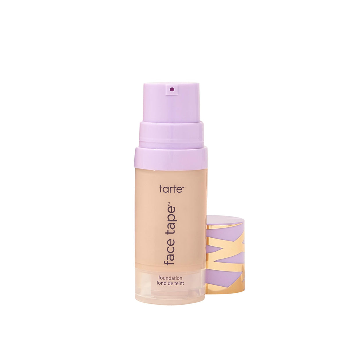 tarte Face Tape Foundation 16N front view with natural matte finish