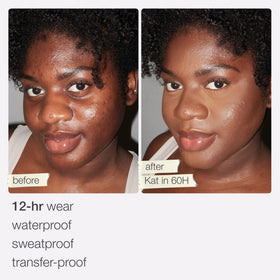 tarte Face Tape Foundation 16N texture on hand