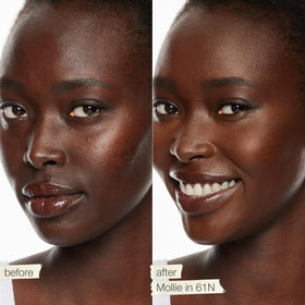 tarte Face Tape Foundation 61N side view showing texture