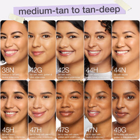 tarte Face Tape Foundation application process
