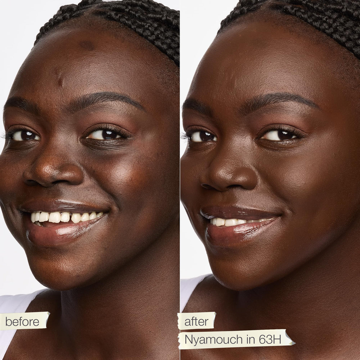 tarte Face Tape Foundation back view with ingredient list