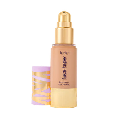 tarte Face Tape Foundation front view with natural matte finish