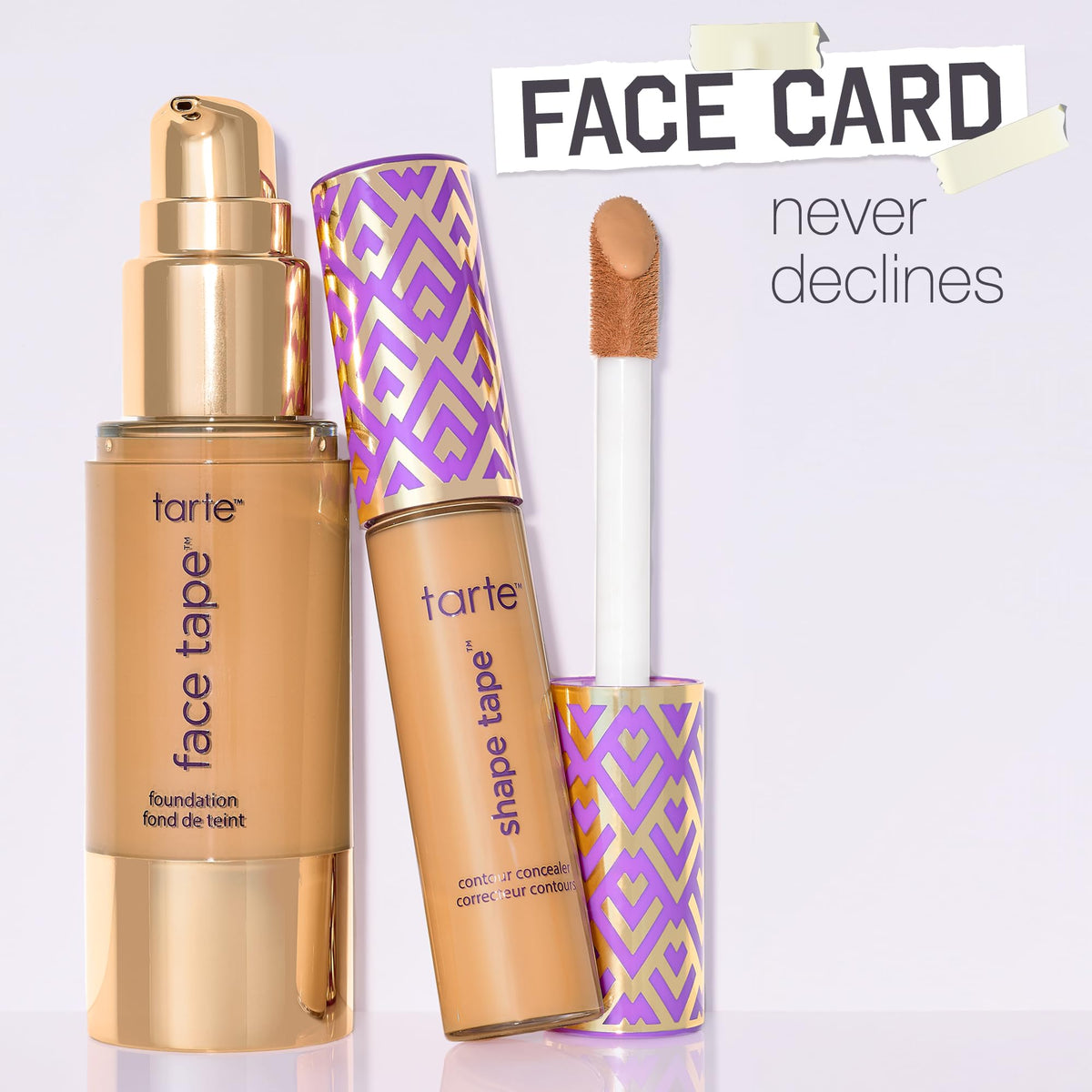 tarte Face Tape Foundation packaging display