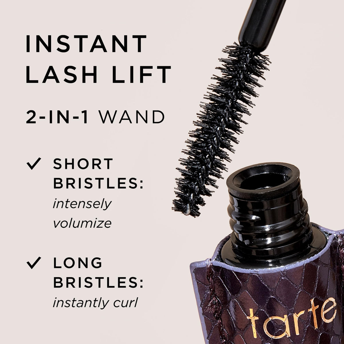 tarte Lights, Camera, Lashes 4-in-1 Mascara back view