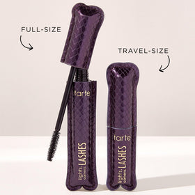 tarte Lights, Camera, Lashes 4-in-1 Mascara brown lifestyle shot