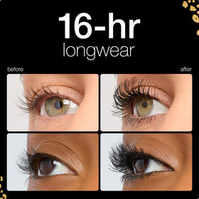 tarte Maneater Mascara applied on model's lashes