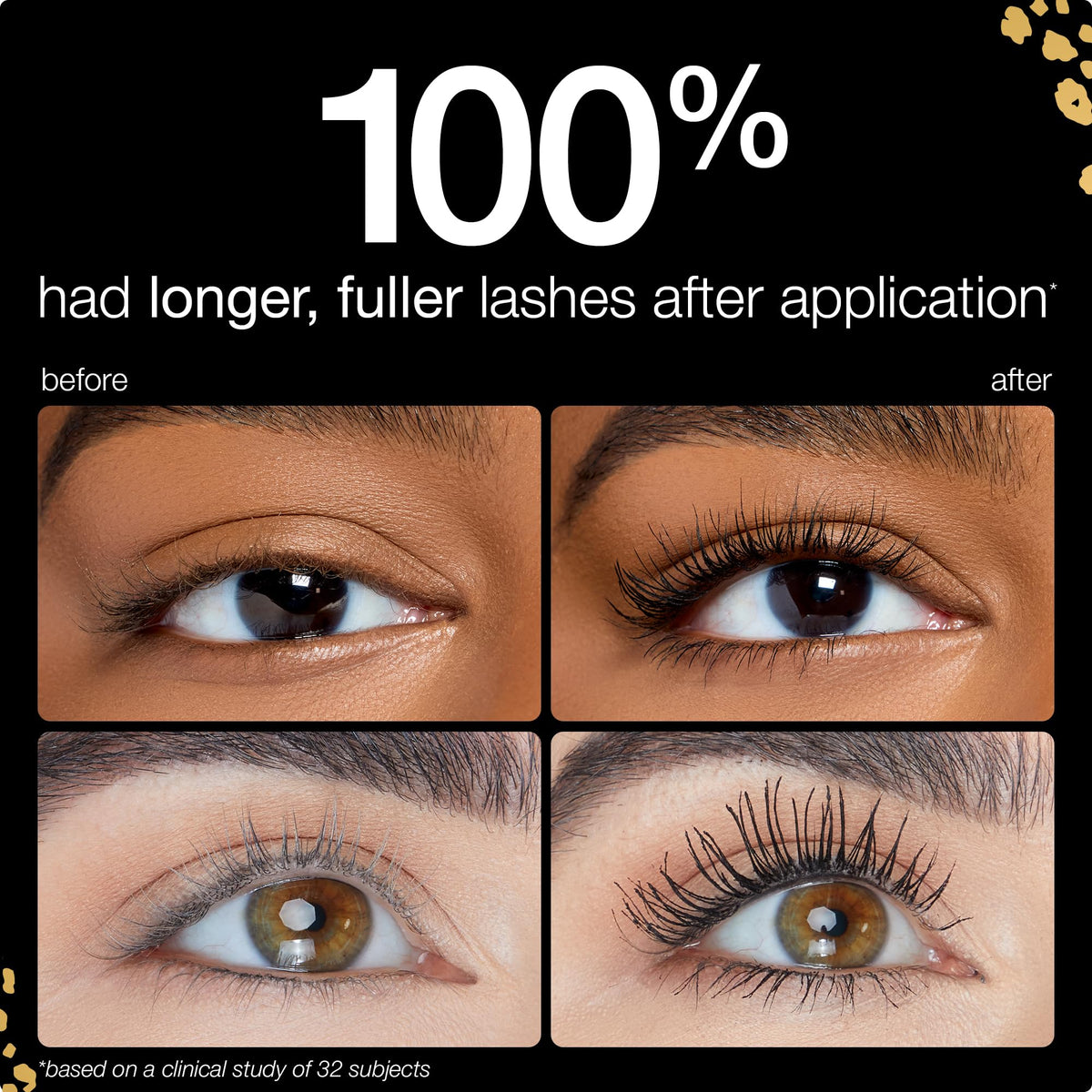 tarte Maneater Mascara showing the custom 500+ bristle brush