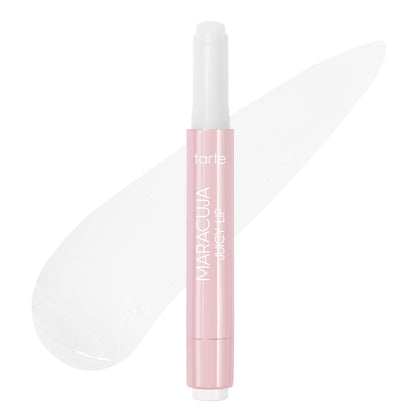 tarte Maracuja Juicy Lip Balm Gloss clear model front view