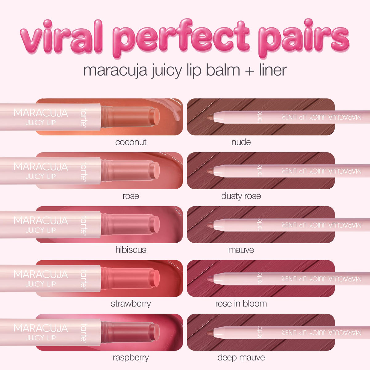 tarte Maracuja Juicy Lip Balm Gloss on a vanity