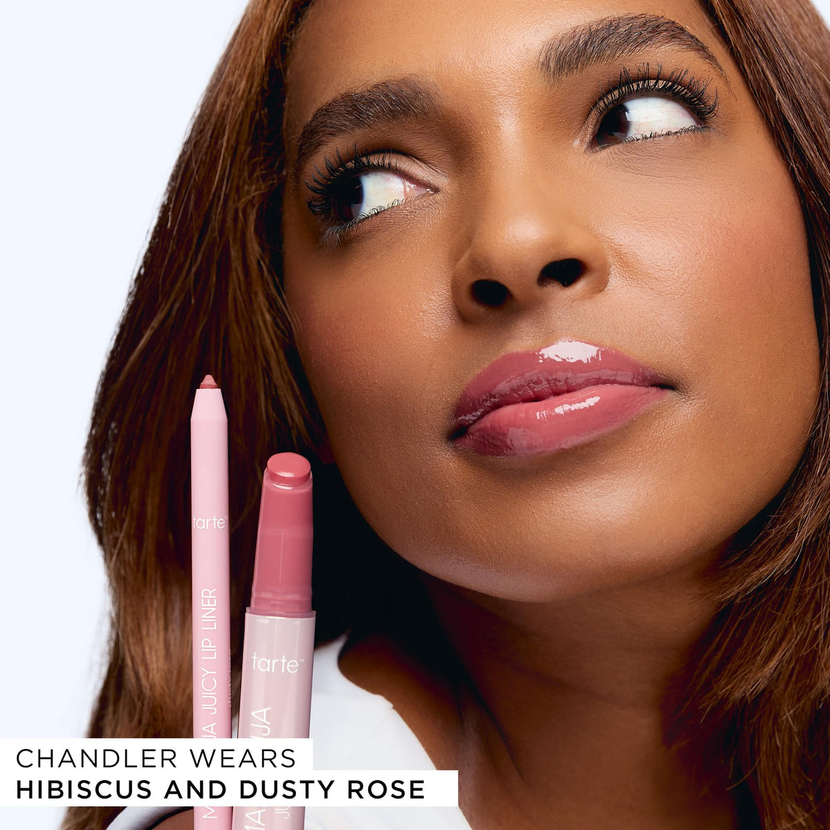 tarte Maracuja Juicy Lip Liner in Dusty Rose side view