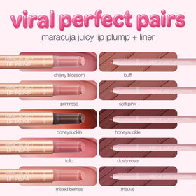 tarte Maracuja Juicy Lip Liner Soft Pink on makeup table