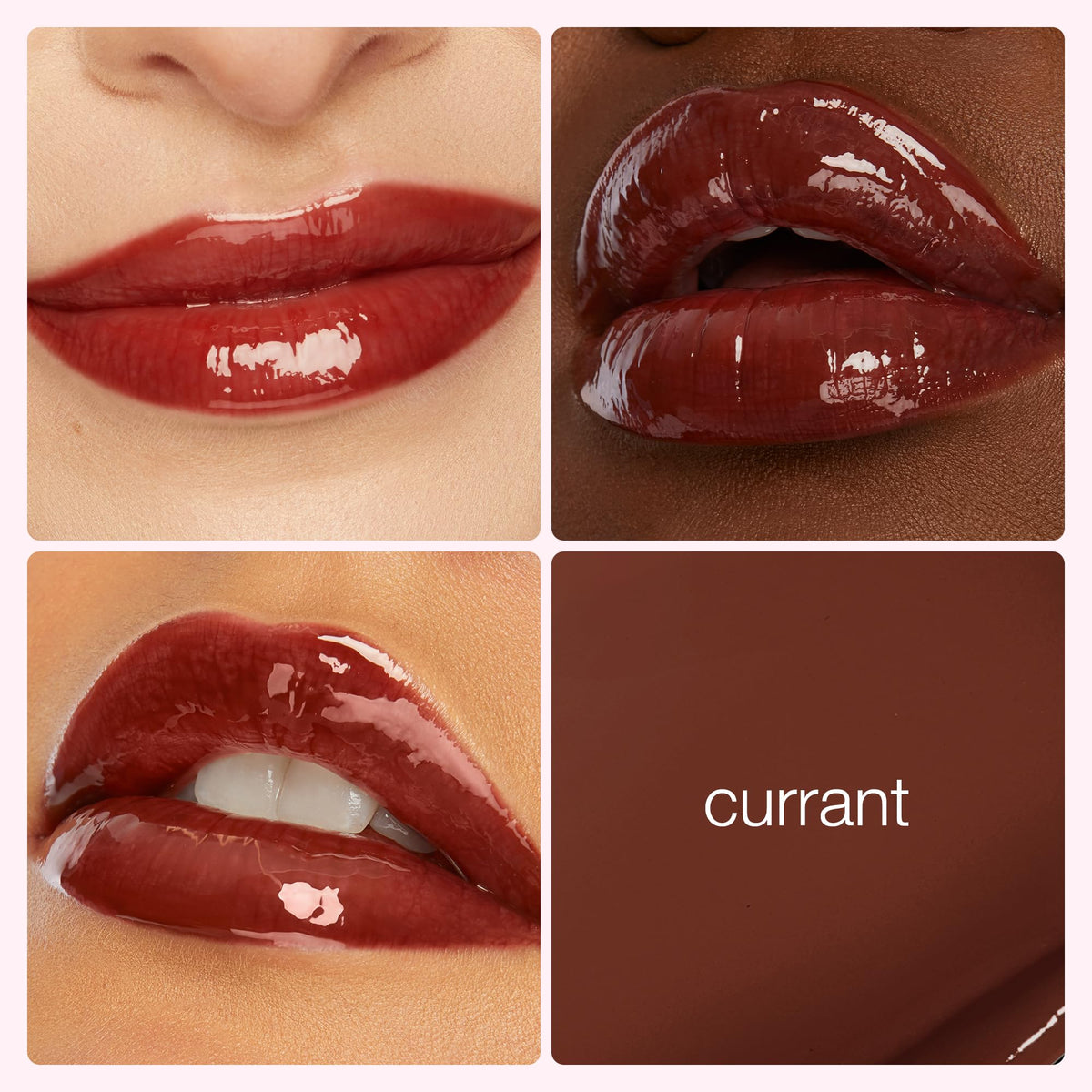 tarte Maracuja Juicy Lip Plump Currant applicator close-up