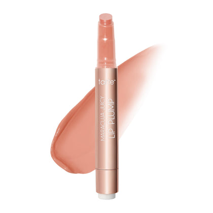 tarte Maracuja Juicy Lip Plump in White Peach front view