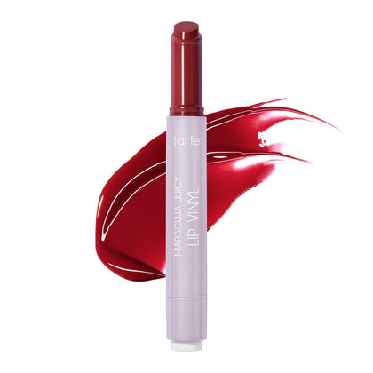 tarte Maracuja Juicy Lip Vinyl Gloss in apple shade front view