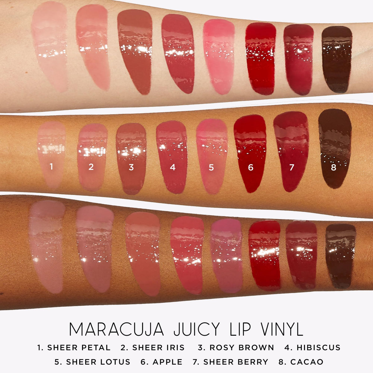 tarte Maracuja Juicy Lip Vinyl Gloss with superfruits ingredients