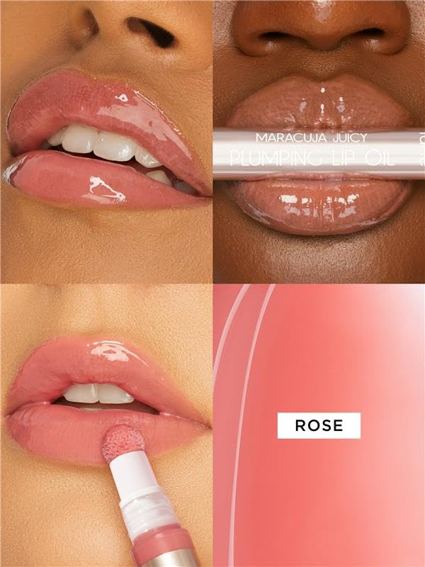 tarte Maracuja Juicy Plumping Lip Oil applicator close-up