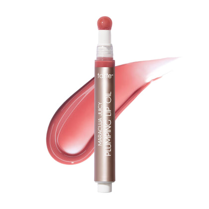 tarte Maracuja Juicy Plumping Lip Oil front view in mixed berries