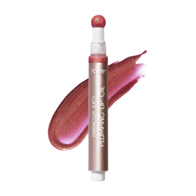 tarte Maracuja Juicy Plumping Lip Oil front view in shimmering berry