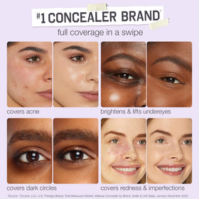 tarte Shape Tape Concealer 55W Rich Warm on skin swatch