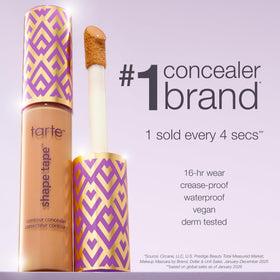 tarte Shape Tape Concealer on a vanity table