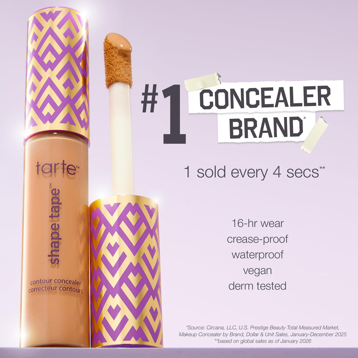 tarte Shape Tape Concealer on vanity table