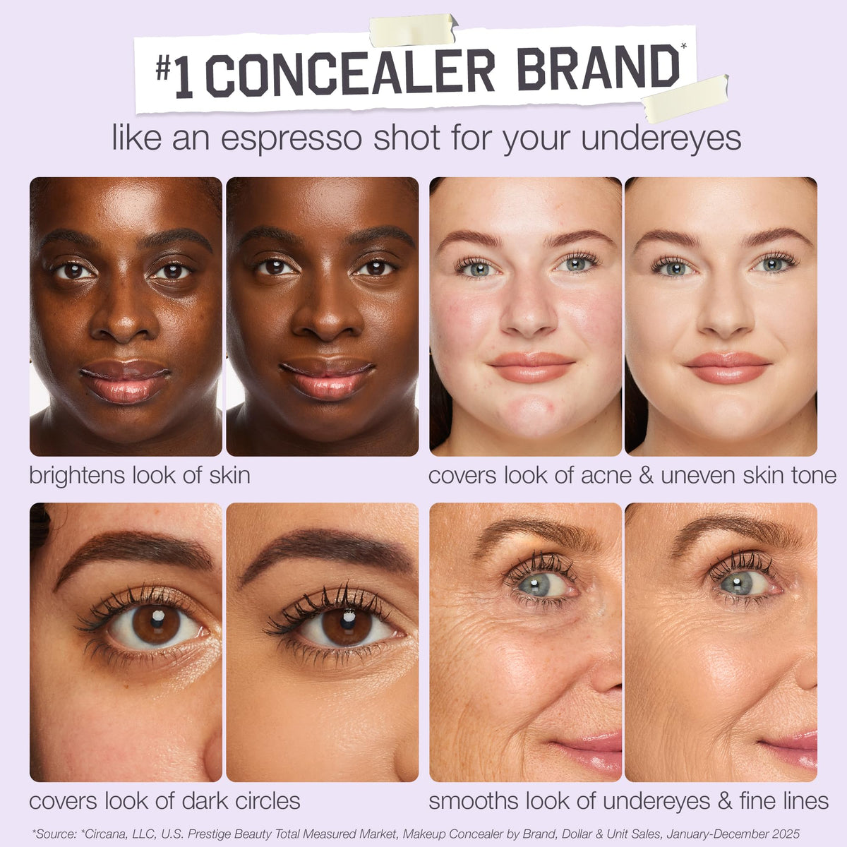 tarte Shape Tape Creamy Concealer 20B swatch on skin