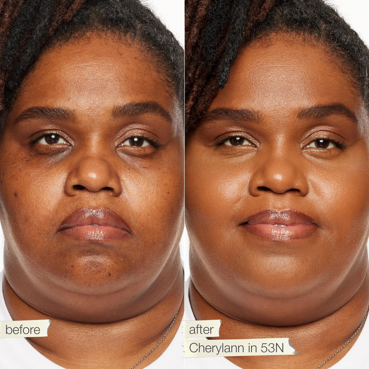 tarte Shape Tape Creamy Concealer 53N swatch on skin