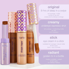 tarte Shape Tape Creamy Concealer in makeup routine