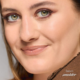 tarte SmolderEYES Shadow Liner in use as cream eyeshadow