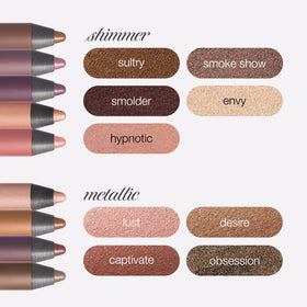 tarte smolderEYES shadow liner showing shimmer finish
